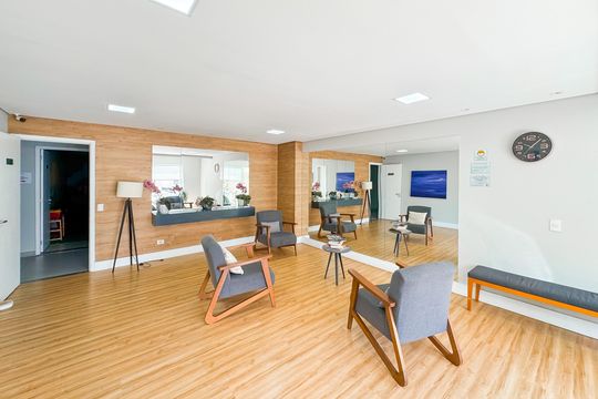 Área comum de kitnet/studio à venda com 1 quarto, 35m² em Cambuci, São Paulo