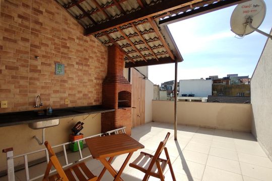 Churrasqueira de casa de condomínio à venda com 3 quartos, 250m² em Freguesia (jacarepaguá), Rio de Janeiro