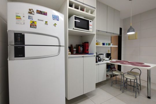 Cozinha - Armários de casa de condomínio à venda com 3 quartos, 250m² em Freguesia (jacarepaguá), Rio de Janeiro