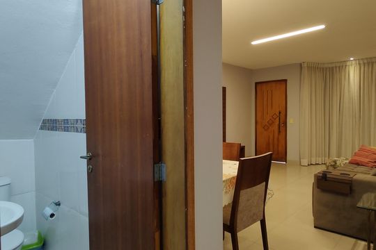 Sala/lavabo de casa de condomínio à venda com 3 quartos, 250m² em Freguesia (jacarepaguá), Rio de Janeiro