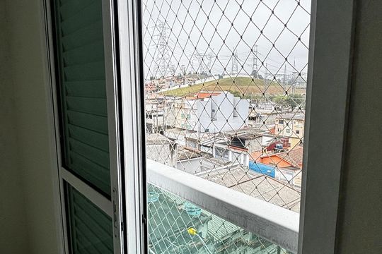 Quarto Varanda de apartamento à venda com 2 quartos, 50m² em Jardim do Estádio , Santo André