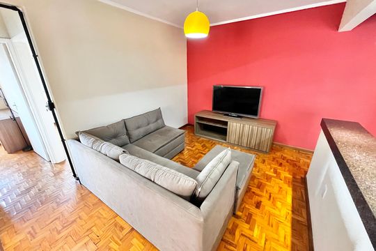 Sala de apartamento à venda com 2 quartos, 70m² em Vila Pauliceia, São Paulo