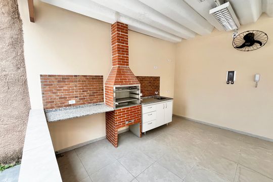 Área comum - Churrasqueira de apartamento à venda com 2 quartos, 70m² em Vila Pauliceia, São Paulo