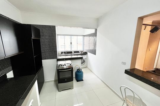 Cozinha de apartamento à venda com 2 quartos, 70m² em Vila Pauliceia, São Paulo
