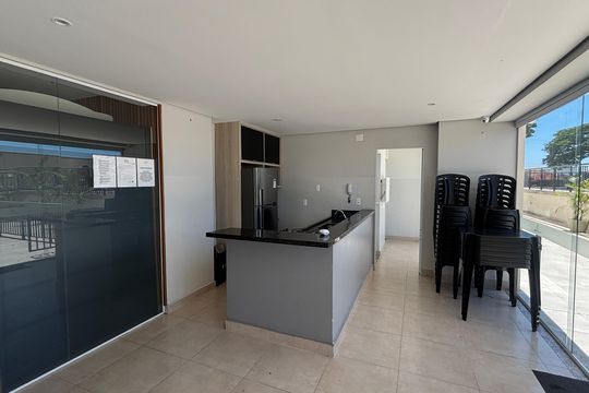 Área comum de apartamento para alugar com 2 quartos, 54m² em Vila Eldízia, Santo André