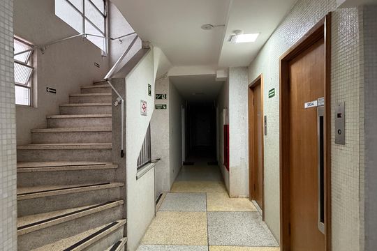 Área comum de apartamento para alugar com 2 quartos, 60m² em Aparecida, Santos