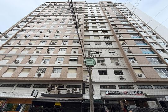 Fachada de apartamento para alugar com 2 quartos, 60m² em Aparecida, Santos