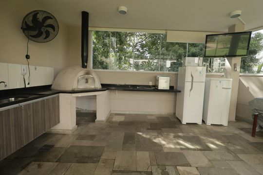 Área comum - Churrasqueira de apartamento à venda com 2 quartos, 111m² em Aclimação, São Paulo