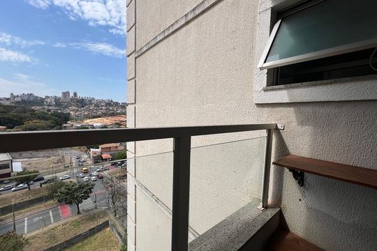 Varanda da Sala de apartamento para alugar com 2 quartos, 60m² em Castelo, Belo Horizonte
