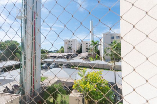 Vista da Sala de apartamento à venda com 2 quartos, 50m² em Jardim Santa Lúcia, Campinas