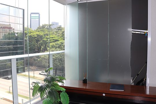Varanda do Studio de kitnet/studio à venda com 1 quarto, 35m² em Consolação, São Paulo