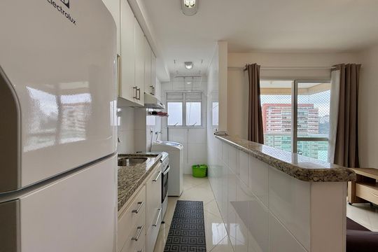 Cozinha de apartamento para alugar com 1 quarto, 36m² em Vila Cruzeiro, São Paulo
