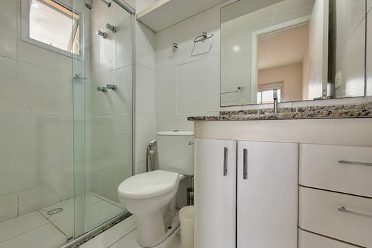 Banheiro Suíte de apartamento para alugar com 1 quarto, 36m² em Vila Cruzeiro, São Paulo