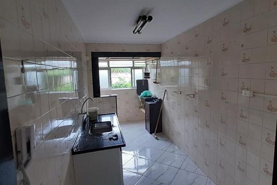 Cozinha de apartamento à venda com 2 quartos, 55m² em Chácara Belenzinho, São Paulo