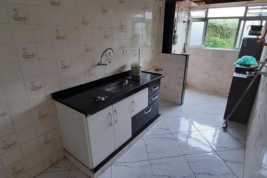 Cozinha de apartamento à venda com 2 quartos, 55m² em Chácara Belenzinho, São Paulo