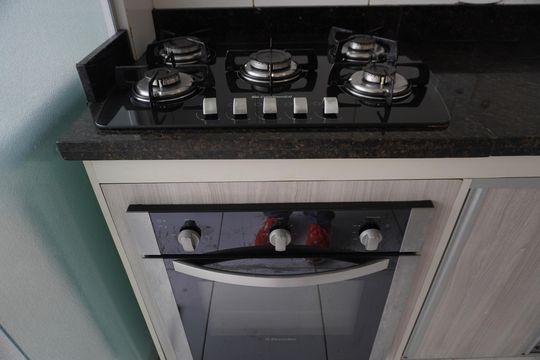 Cozinha de apartamento à venda com 2 quartos, 51m² em Itaquera, São Paulo