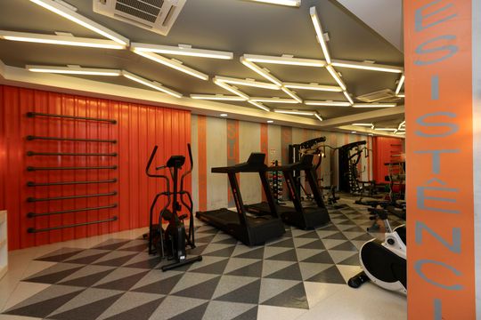 Área comum de apartamento para alugar com 1 quarto, 43m² em Vila Lídia, Campinas
