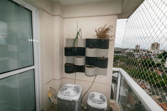 VARANDA de apartamento para alugar com 1 quarto, 42m² em Vila Lídia, Campinas