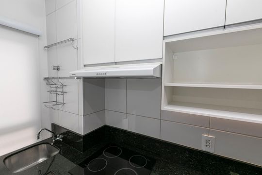 COZINHA INTEGRADA de apartamento para alugar com 1 quarto, 42m² em Vila Lídia, Campinas