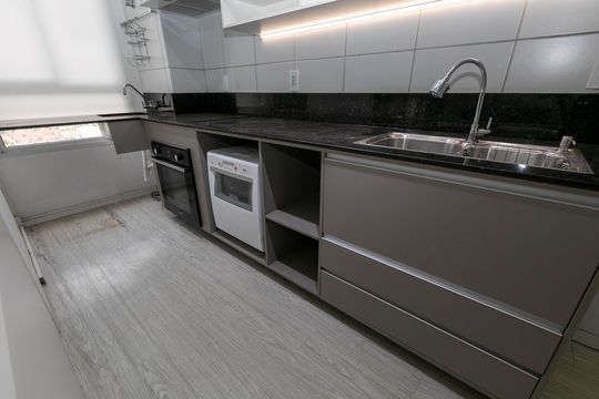 COZINHA INTEGRADA de apartamento para alugar com 1 quarto, 42m² em Vila Lídia, Campinas