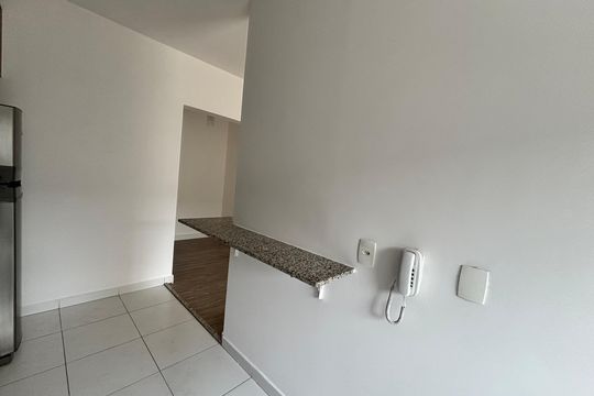 Cozinha de apartamento à venda com 1 quarto, 40m² em Tamboré, Barueri