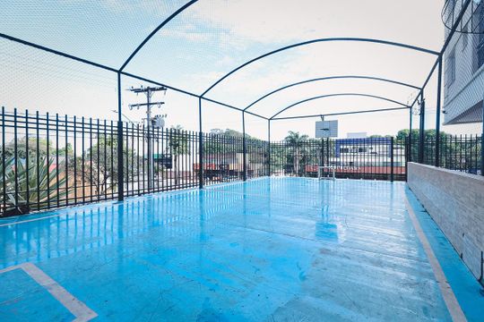 Área comum - Quadra Esportiva de apartamento para alugar com 3 quartos, 55m² em Parque Amazônia, Goiânia