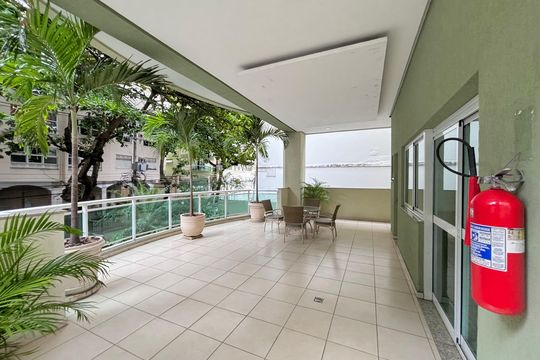 Área comum de apartamento à venda com 2 quartos, 93m² em Botafogo, Rio de Janeiro