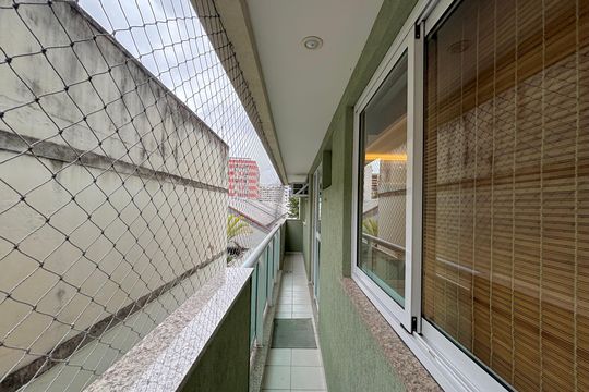 Varanda da Sala de apartamento à venda com 2 quartos, 93m² em Botafogo, Rio de Janeiro