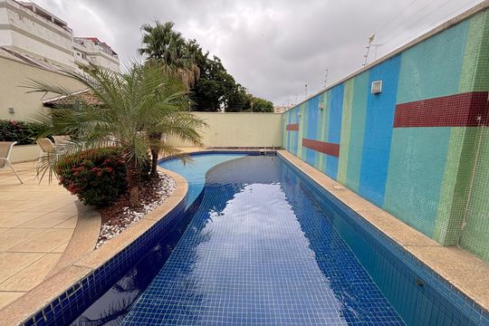 Área comum - piscina de apartamento à venda com 2 quartos, 93m² em Botafogo, Rio de Janeiro
