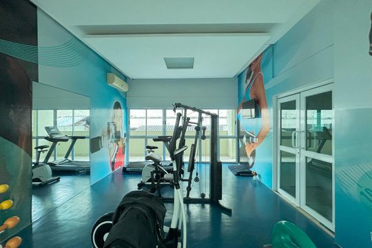 Área comum - academia de apartamento à venda com 2 quartos, 93m² em Botafogo, Rio de Janeiro
