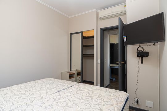 Quarto de apartamento para alugar com 1 quarto, 48m² em Consolação, São Paulo