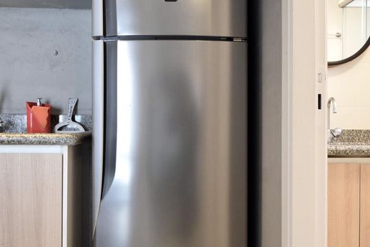 Cozinha de apartamento à venda com 1 quarto, 30m² em Pinheiros, São Paulo