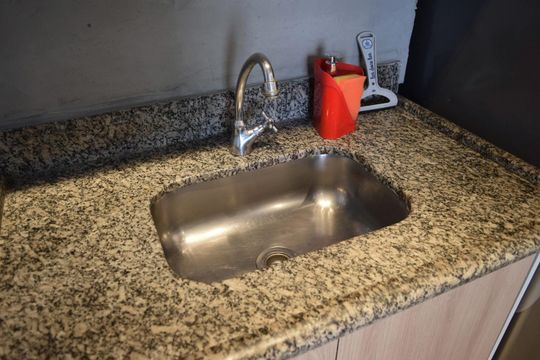 Cozinha de apartamento à venda com 1 quarto, 30m² em Pinheiros, São Paulo