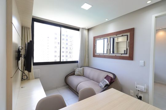 Sala de apartamento para alugar com 2 quartos, 34m² em Jurubatuba, São Paulo