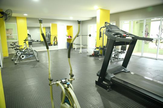 Área comum - Academia de apartamento para alugar com 2 quartos, 54m² em Assunção, São Bernardo do Campo