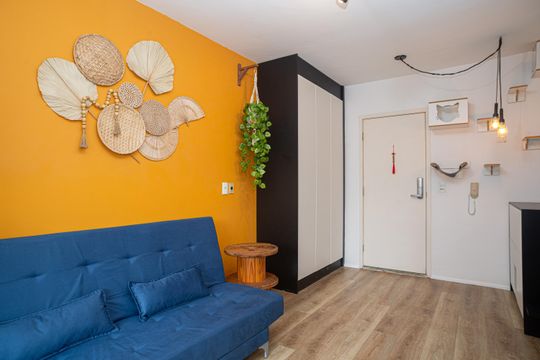 Sala de apartamento para alugar com 1 quarto, 42m² em Bela Vista, São Paulo