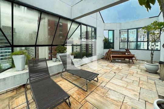 Área comum de apartamento para alugar com 1 quarto, 51m² em Itaim Bibi, São Paulo