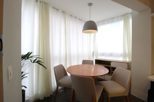 Sala de apartamento para alugar com 2 quartos, 65m² em Vila Olímpia, São Paulo