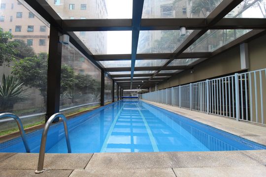 Área Comum - Piscina de apartamento para alugar com 2 quartos, 65m² em Vila Olímpia, São Paulo