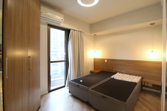 Suíte de apartamento para alugar com 2 quartos, 65m² em Vila Olímpia, São Paulo