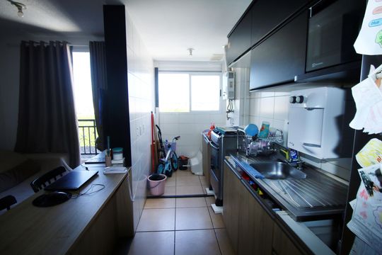Cozinha de apartamento à venda com 2 quartos, 49m² em Irajá, Rio de Janeiro