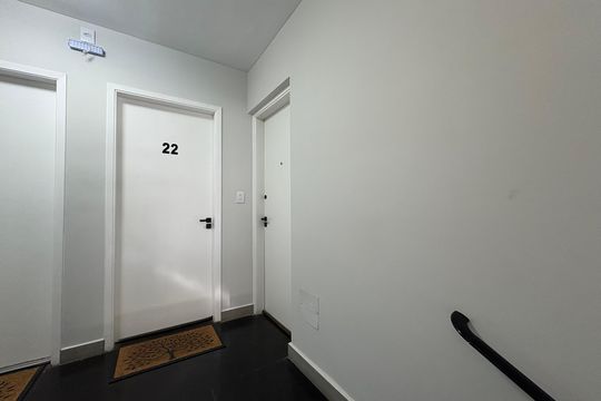Hall de entrada de apartamento à venda com 3 quartos, 80m² em Campestre, Santo André