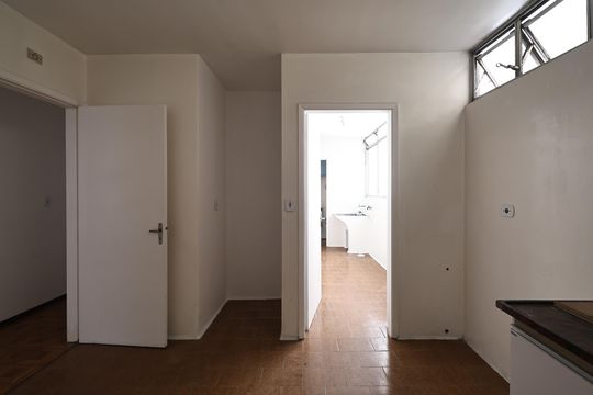 Cozinha de apartamento à venda com 3 quartos, 80m² em Campestre, Santo André