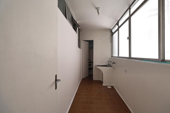 Área de Serviço de apartamento à venda com 3 quartos, 80m² em Campestre, Santo André
