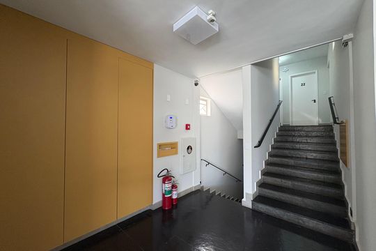 Hall social de apartamento à venda com 3 quartos, 80m² em Campestre, Santo André