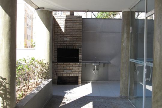 Área externa de apartamento à venda com 2 quartos, 49m² em São Pedro, Osasco