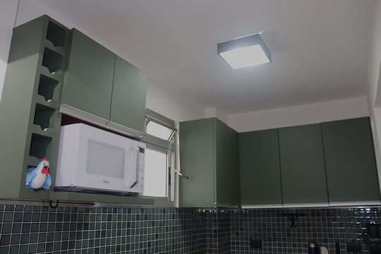 Cozinha de kitnet/studio à venda com 1 quarto, 52m² em Consolação, São Paulo