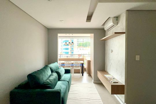 Sala de apartamento para alugar com 2 quartos, 56m² em Vila Anglo Brasileira, São Paulo