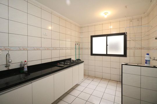 Cozinha e Área de Serviço de apartamento para alugar com 3 quartos, 87m² em Campestre, Santo André