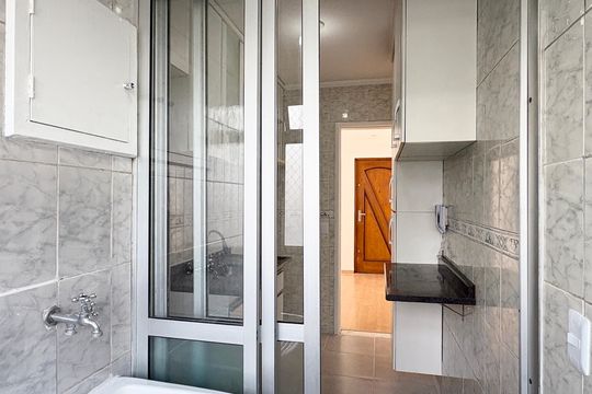 Área de Serviço de apartamento para alugar com 2 quartos, 54m² em Vila Cruz das Almas, São Paulo